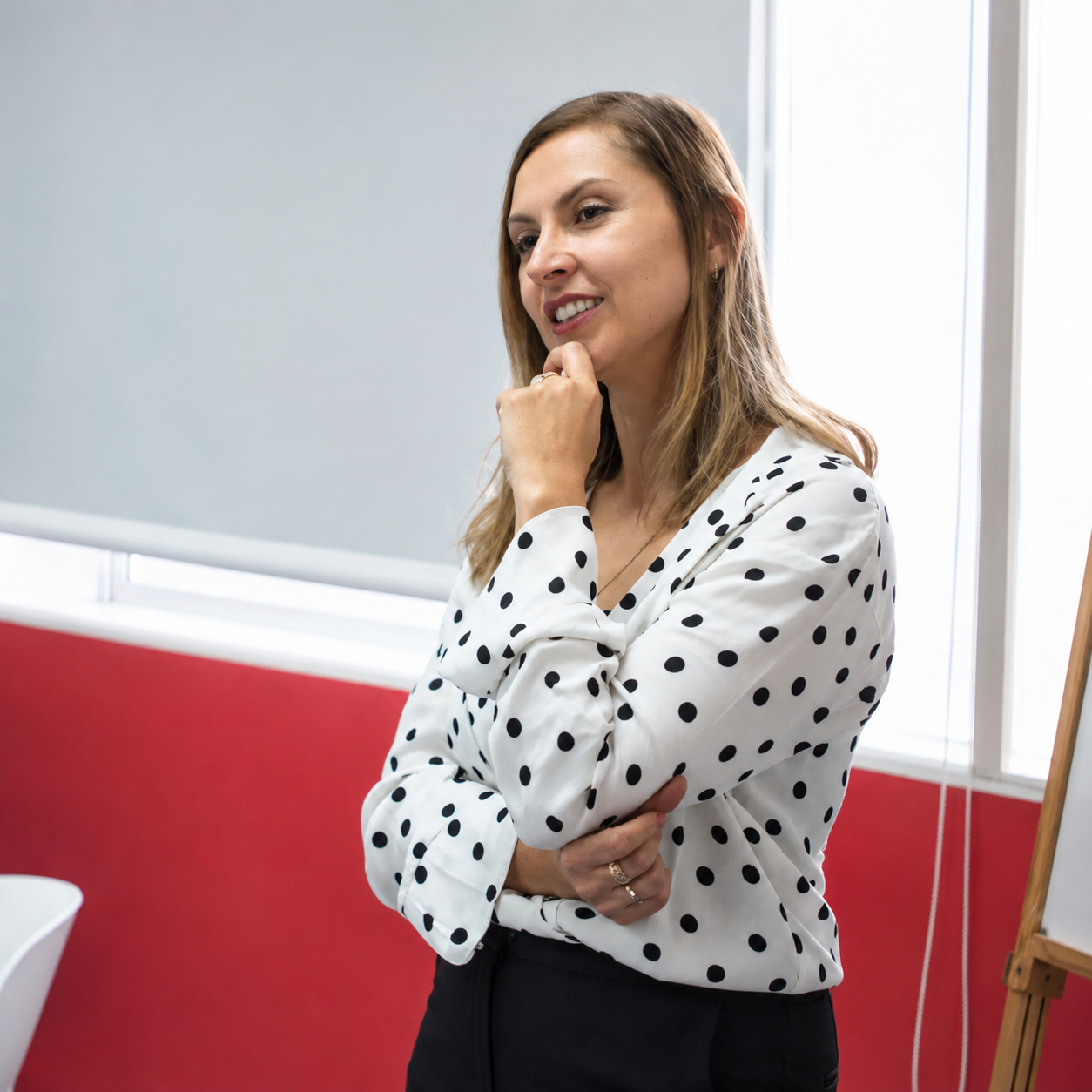 Maria Ximena Santos facilitando un taller